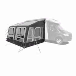Dometic Grande AIR All-Season 390 M Gris Gonflable Auvent de façade