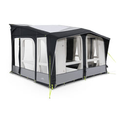 Dometic Club AIR Pro 390 S Polyester Gris, Blanc Gonflable Auvent latéral