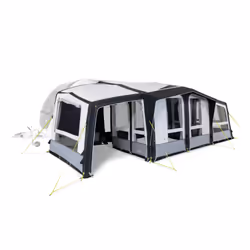 Kampa Club/Ace AIR Pro EXT L/H S, Gonflable, Plat, Auvent latéral, Bleu, Gris, Blanc, Noir, Monochromatique