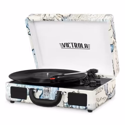 Victrola VSC-550BT-P4, Tourne-disque entraîné par courroie, Multicolore, 3 W, 4 Ohm, 6 W, 100 - 240 V
