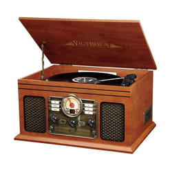 Victrola VTA-200B Tourne-disque entraîné par courroie Acajou