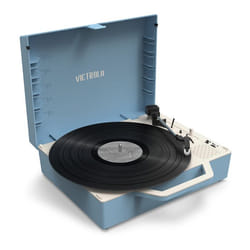 Victrola Re-Spin Tourne-disque entraîné par courroie Bleu