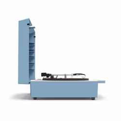 Victrola Re-Spin Tourne-disque entraîné par courroie Bleu