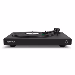 Victrola Hi-Res Onyx Tourne-disque entraîné par courroie Noir, Argent