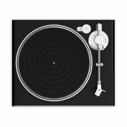 Victrola Hi-Res Carbon, Tourne-disque entraîné par courroie, Noir, Argent, Aluminium, Fibre de carbone, Panneaux MDF, Plastiq ...