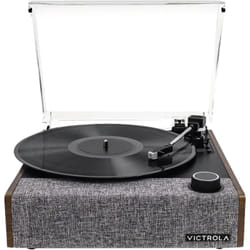 Victrola VTA-74 Tourne-disque entraîné par courroie Noyer