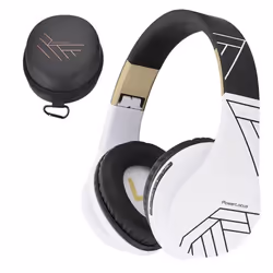Casque Bluetooth - PowerLocus - P2 - Pliable - Hi-Fi Stereo - FM et Micro SD