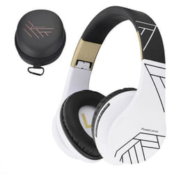 Casque Bluetooth - PowerLocus - P2 - Pliable - Hi-Fi Stereo - FM et Micro SD