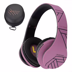 Casque Bluetooth - PowerLocus - P2 - Pliable - Hi-Fi Stereo - Violet