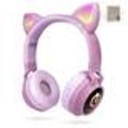 Casque Enfant - PowerLocus - Buddy - Bluetooth 5.0 - Autonomie 9-10 heures - Pliable et Confortable