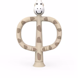 Le compagnon idéal pour apaiser les gencives douloureuses. L’anneau de dentition Matchstick Monkey Gigi Giraffe Teether est c ...