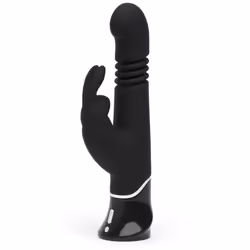 Lovehoney Fifty Shades of Grey Greedy Girl, Noir, Silicone, Courbé, Mat, Latex, Masturbation, Sexe vaginal