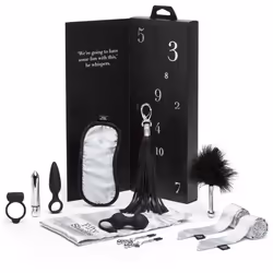 Lovehoney FIF254, Plug anal, Boules de Kegel, Mini flogger, Pince pour mamelon, Bande de plaisir, Anneau vibrant,..., Unisexe ...