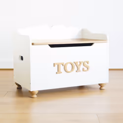 Le Toy Van Toy Storage Box Boîte de rangement de jouets Autonome Blanc