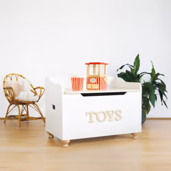Le Toy Van Toy Storage Box Boîte de rangement de jouets Autonome Blanc - Vue supplémentaire 6