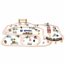 Le Toy Van TV701, Train et jeu de piste, 3 an(s), Bois, Multicolore