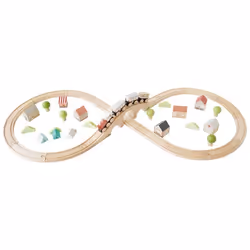 Le Toy Van TV702, Train et jeu de piste, 3 an(s), Bois, Bois