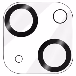 QDOS OptiGuard, Cache objectif, Transparent, Verre trempé, Apple, iPhone 13 mini, 0,3 mm