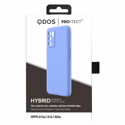 QDOS QD-OPA16S31-LB coque de protection pour téléphones portables 16,6 cm (6.52") Housse Bleu