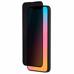 QDOS QD-1421-CURVKPR, 15,5 cm (6.1"), Smartphone, Filtre de confidentialité d’écran avec cadre, 9H, Anti-microbien, Intimité