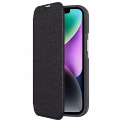 QDOS QD-MS1433F-KCL, Folio, Apple, iPhone 14, 15,5 cm (6.1"), Noir