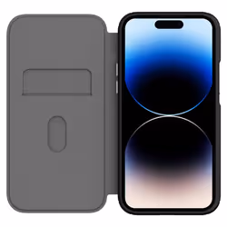 QDOS HYBRID 6.7" Étui avec portefeuille Noir