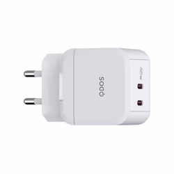 QDOS PowerCube 45W Ordinateur portable, Smartphone, Tablette Blanc Secteur Charge rapide Intérieure