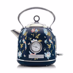 Bouilloire électrique - Laura Ashley - Marine Elveden - 17L - Inox - Ébullition rapide