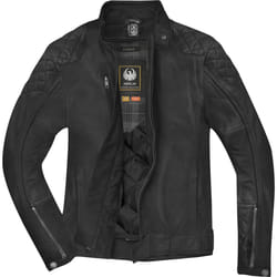 Merlin Stockton Veste en cuir de moto, noir, taille 2XL pour Hommes