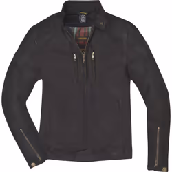 Merlin Stockton Veste en cuir de moto, brun, taille 2XL pour Hommes