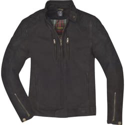 Merlin Stockton Veste en cuir de moto, brun, taille 2XL pour Hommes