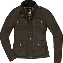 Merlin Buxton II Veste ciré Dames Moto, vert, taille M pour Femmes