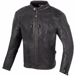 Merlin Cambrian Veste en cuir de moto, noir, taille 3XL pour Hommes