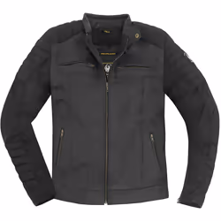 Merlin Ridge Veste en cuir de moto, noir, taille S pour Hommes