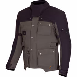 Merlin Mahala D3O Explorer Veste textile de moto, noir-vert, taille L pour Hommes