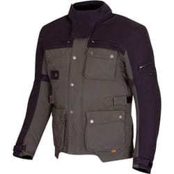 Merlin Mahala D3O Explorer Veste textile de moto, noir-vert, taille L pour Hommes