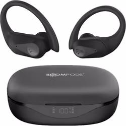 Boompods SportPods Ocean Écouteurs de Course sans Fil Bluetooth avec Crochets doreille