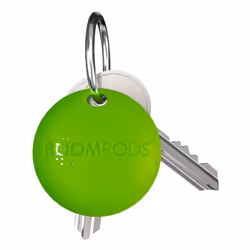 Boompods Boomtag, Article, Recherche, Vert, Citron vert, Résistant à l’eau, IPX5, Find My