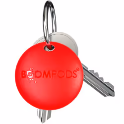 Boompods BOOMTAG, Article, Recherche, Rouge, Plastique recyclé, IPX5, 8760 h