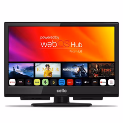 Téléviseur LED - Cello - C1624WS - Full HD 1080p - Smart TV - 24 pouces