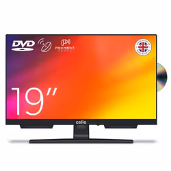 Téléviseur LED - Cello - C1924F - 19 pouces - HD Ready - Tuner triple intégré