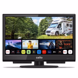 Téléviseur LED - Cello - C1624WS-12V - Full HD 1080p - Smart TV - Ultra compact 16