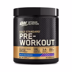 Optimum Nutrition - Pre-workout - Gold Standard Pre-Workout - Blue Raspberry 330g