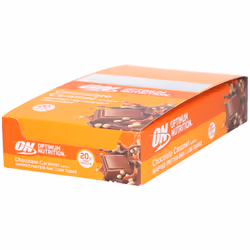 Barre protéinée fo 10x60g Chocolat Caramel Optimum Nutrition Proteine