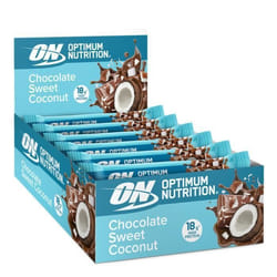 Optimum Nutrition - Barres protéinées - Protein Bar - Chocolate Sweet Coconut Boite de 12