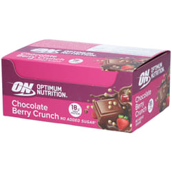 Optimum Nutrition - Barres protéinées - Protein Bar - Chocolate Berry Crunch Boite de 12
