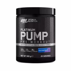 Optimum Nutrition - Pre-workout - Platinum Pump Pre-Workout - Blue Raspberry 380g