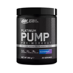 Optimum Nutrition - Pre-workout - Platinum Pump Pre-Workout - Blue Raspberry 380g