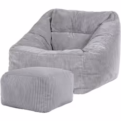 Description générale Inspiré du style sophistiqué et décontracté des années 70, le pouf fauteuil Morgan d’ICON réinvente le p ...