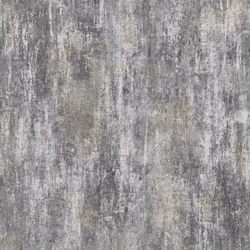 Papier peint - Muriva - Phelan - Texturé - Imitation pierre - Gris métallisé